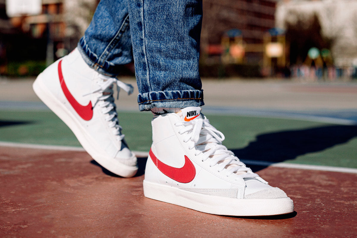 Nike blazer high mujer rojas store
