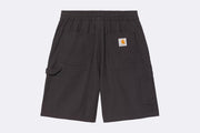 Carhartt WIP Toland Short Cotton Seersucker Toland Strip Black
