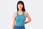 Lacoste Wmns Organic Cotton Tank Top Limestone