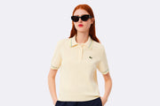 Lacoste Wmns Ribbed Cotton Polo