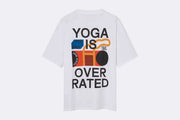NWHR Yoga Is Over Rated Tee White