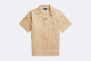 Polo Ralph Lauren Linen Classic Fit Shirt Coastal Beige