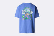 The North Face Clean Trails Oversized Tee Virtual Blue