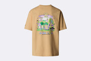 The North Face Mountain Cleanup Oversized Tee Khaki Stone