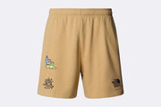 The North Face Mountain Cleanup Relaxed Short Khaki Stone