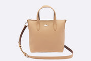 Bolso Lacoste Anna Petit Pique xs Shopping Bag Viennois Puce