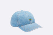 Gorra Lacoste Denim Cotton Cap Washed Bleach Unisex