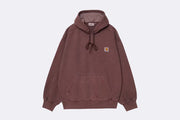 Sudadera Carhartt WIP Hooded Vista Sweatshirt Palisander Garment Dyed para hombre