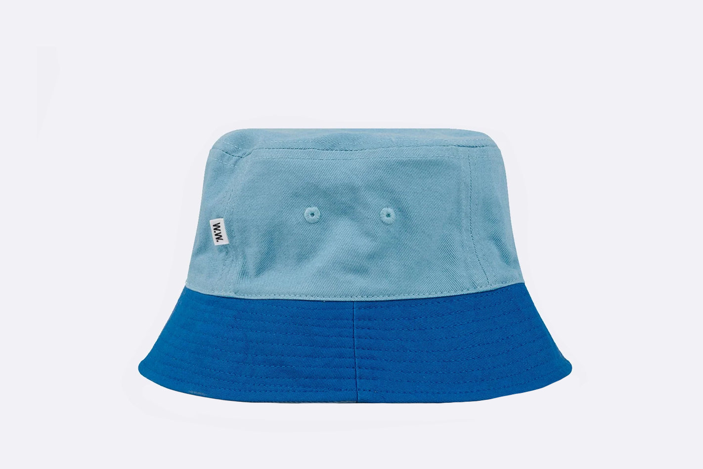 Wood Wood Ossian twill bucket hat reversible Vintage Blue