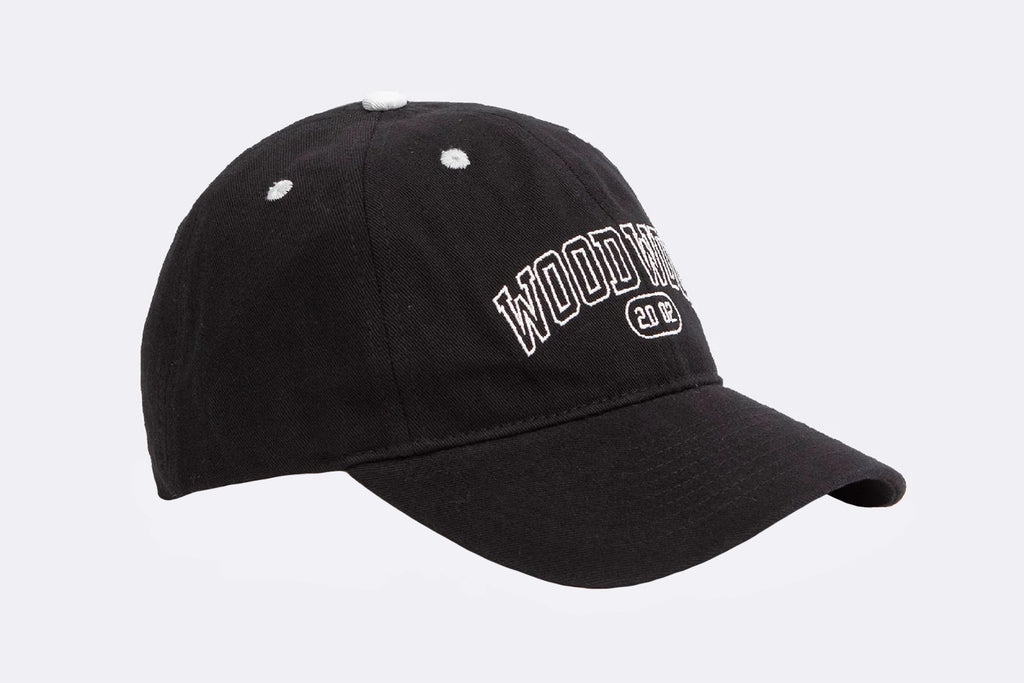 Wood Wood Brian Tennis Black Cap
