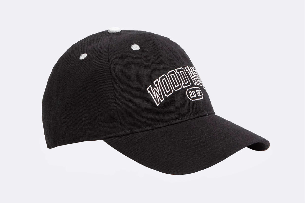 Wood Wood Brian Tennis Black Cap
