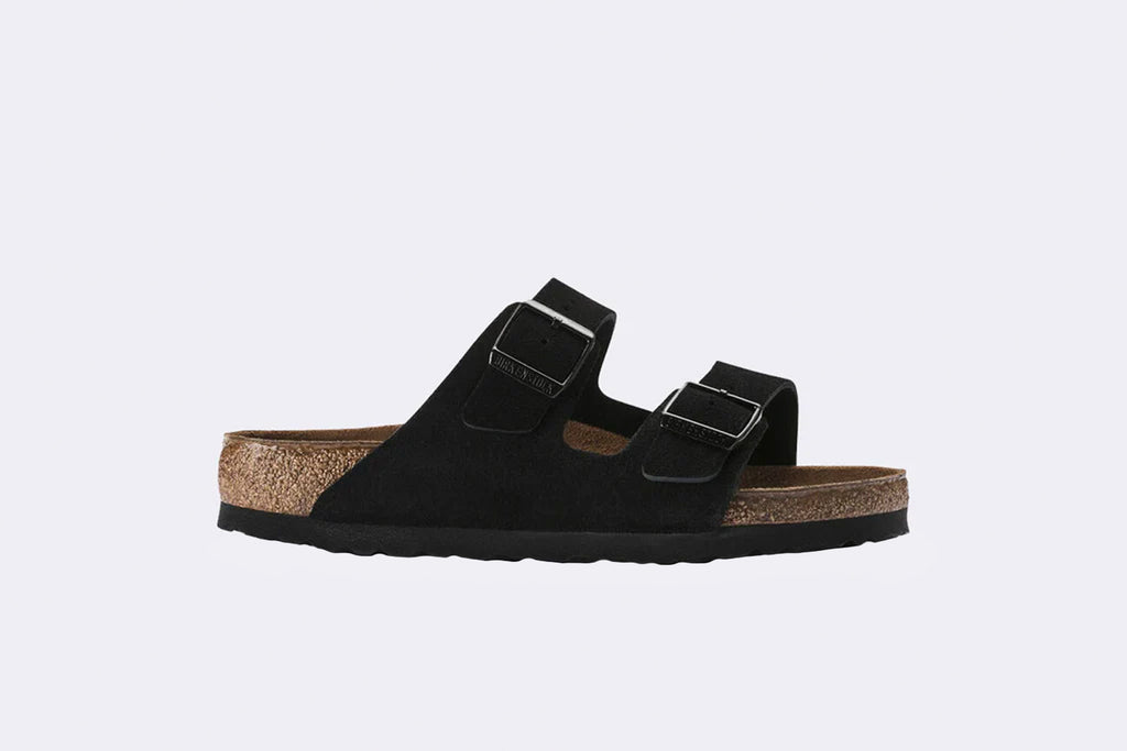 Birkenstock Arizona Suede Leather Black