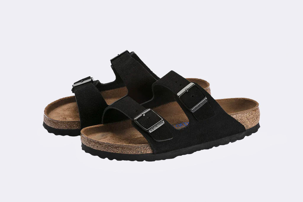 Birkenstock Arizona Suede Leather Black