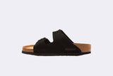 Birkenstock Wmns Arizona Suede Leather Black