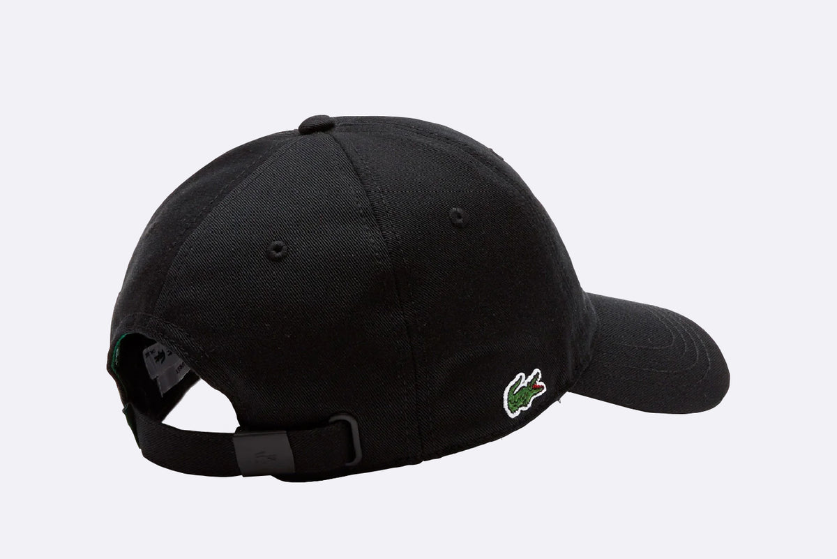 Lacoste Organic Cotton Men Cap Black