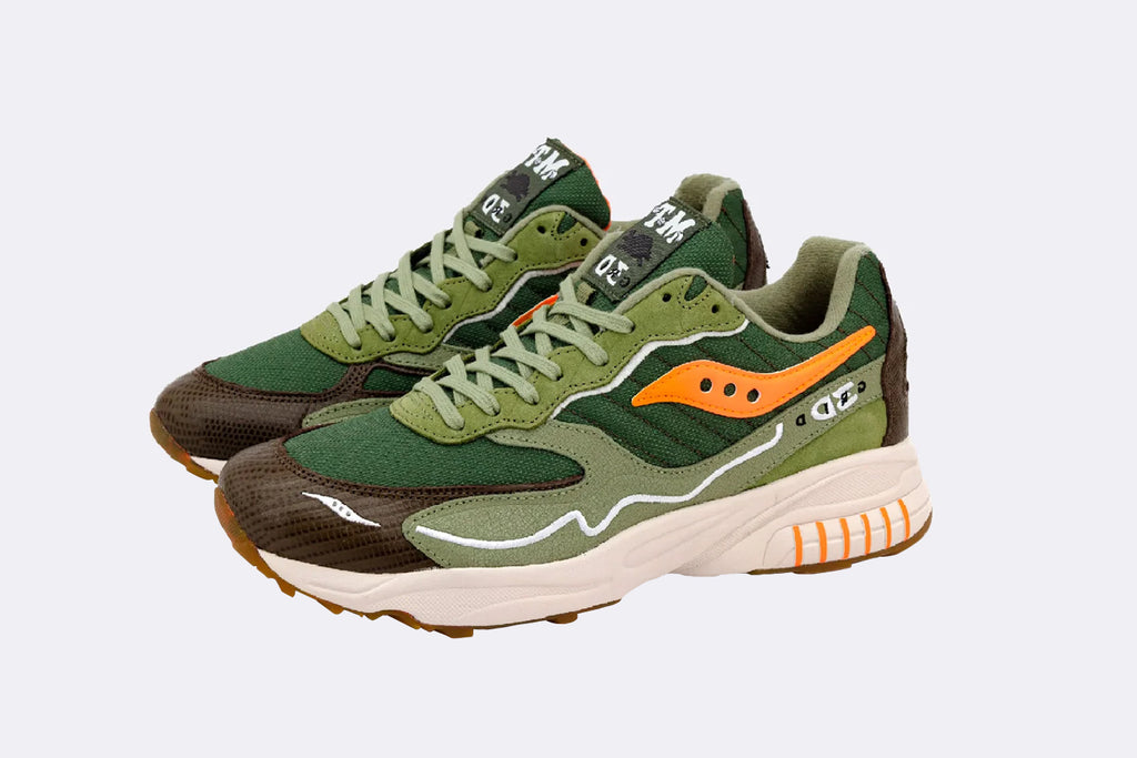 Saucony x Maybe Tomorrow 3D Grid Hurricane and Shadow 6000