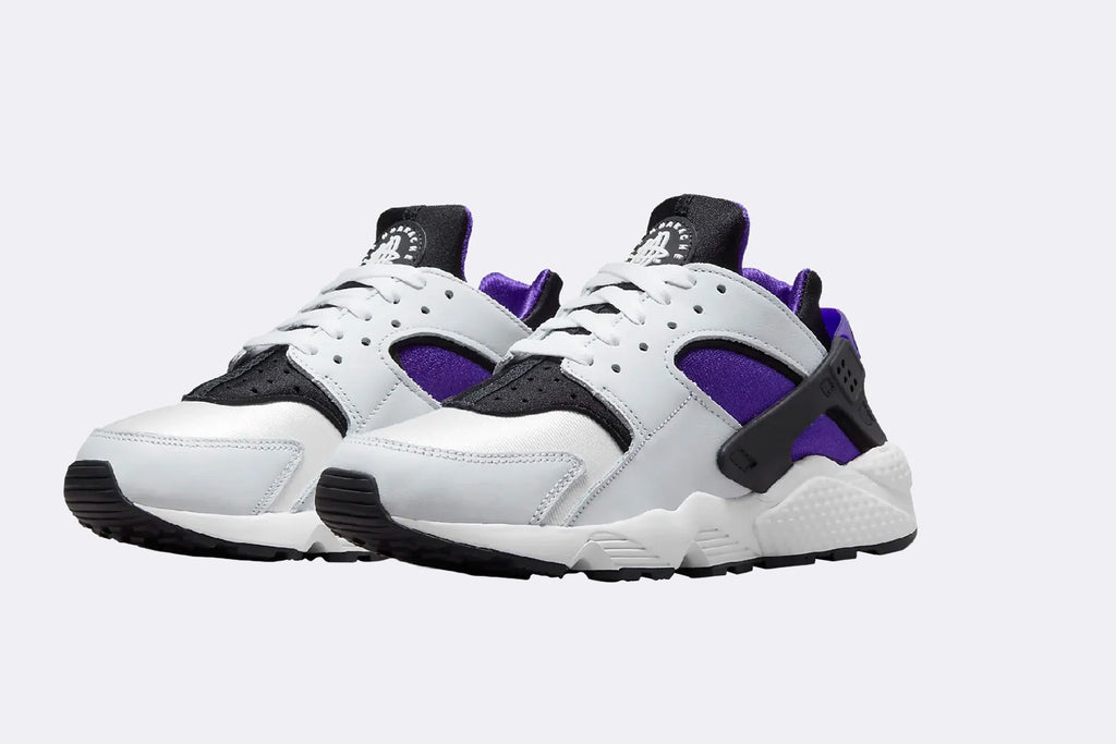 Nike Air Huarache White/Black/Hyper Grape