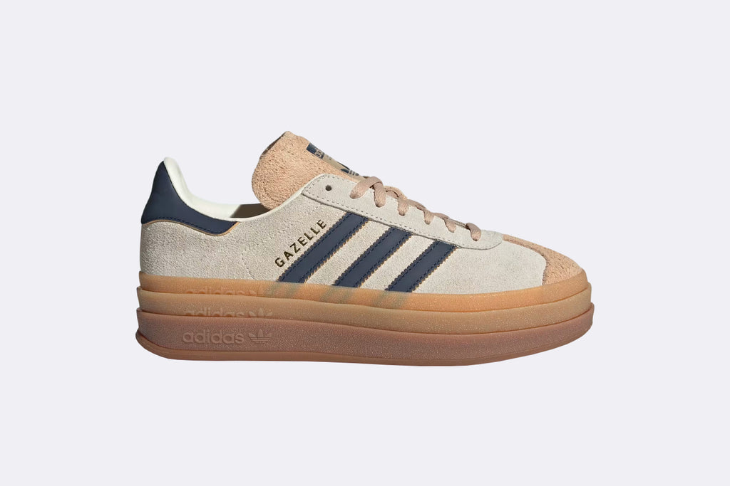 Adidas Wmns Gazelle Bold W Cream White Night Indigo
