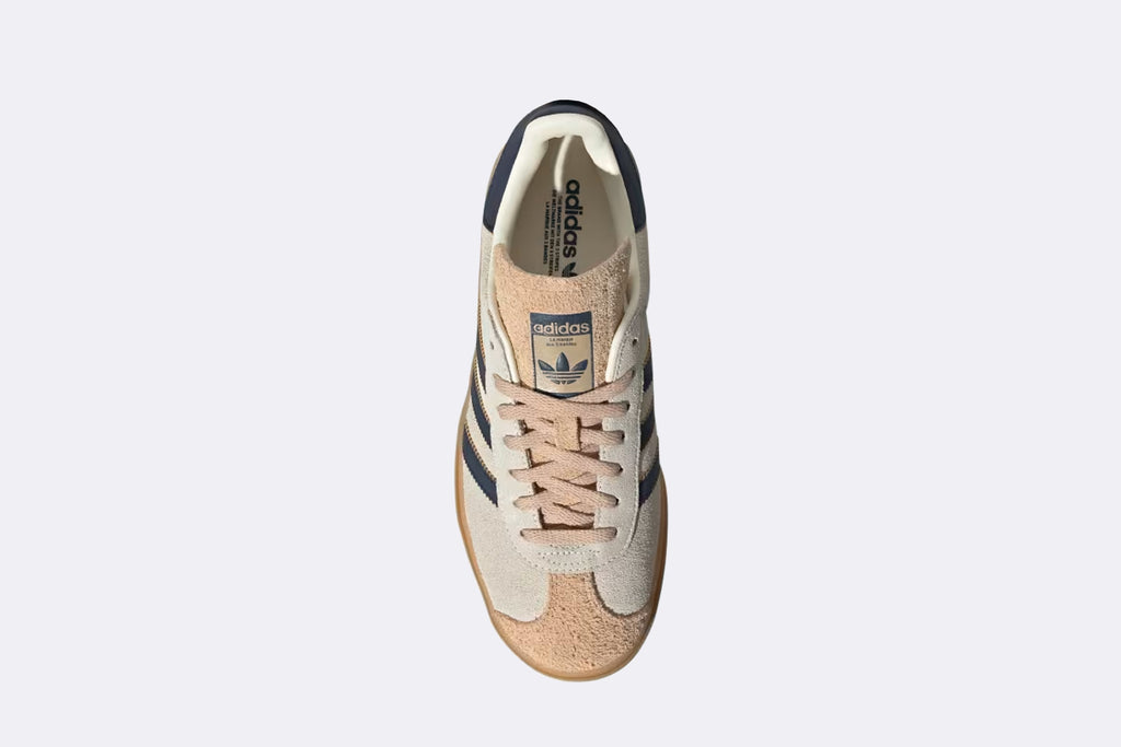 Adidas Wmns Gazelle Bold W Cream White Night Indigo