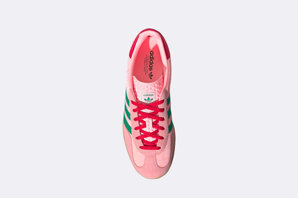 Adidas Wmns Gazelle Indoor Glow Pink Court Green
