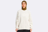 Adidas Wmns Kntd Trf Sweatshirt White