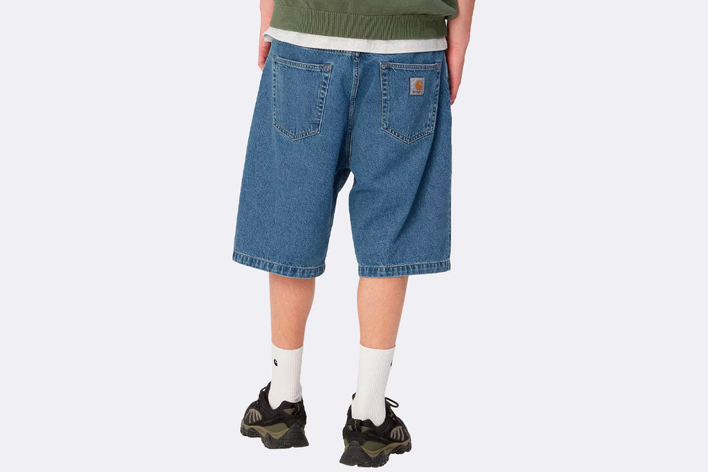 Carhartt WIP Landon Short Blue Heavy Stone Wash