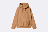Carhartt WIP Hooded American Script Sweat Peanut