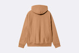 Carhartt WIP Hooded American Script Sweat Peanut