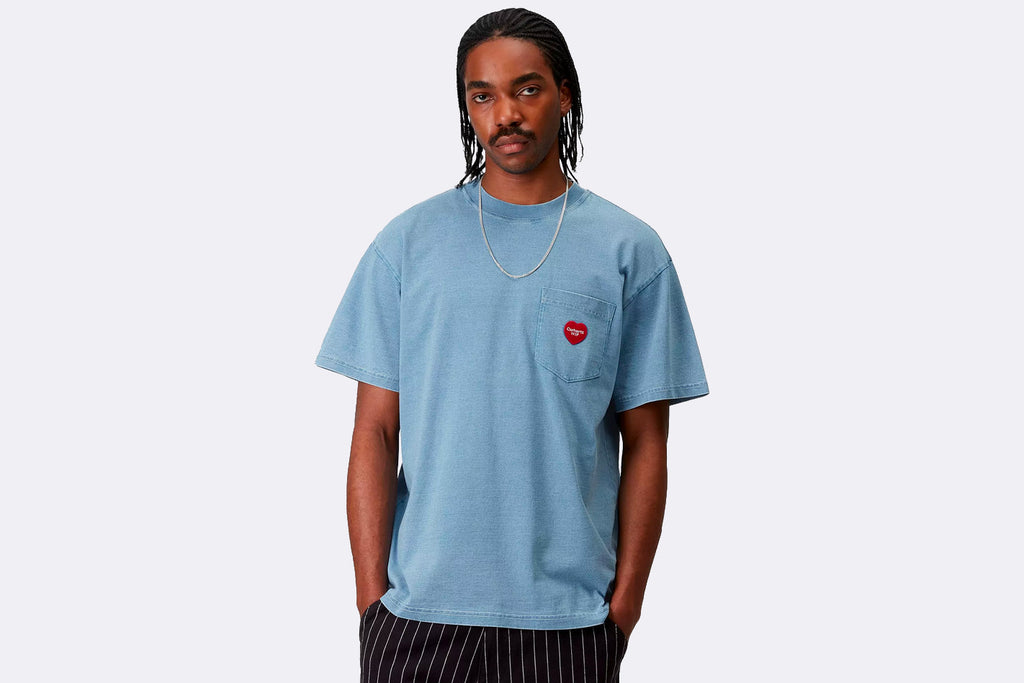 Carhartt WIP Ingo Pocket T-Shirt Light Blue