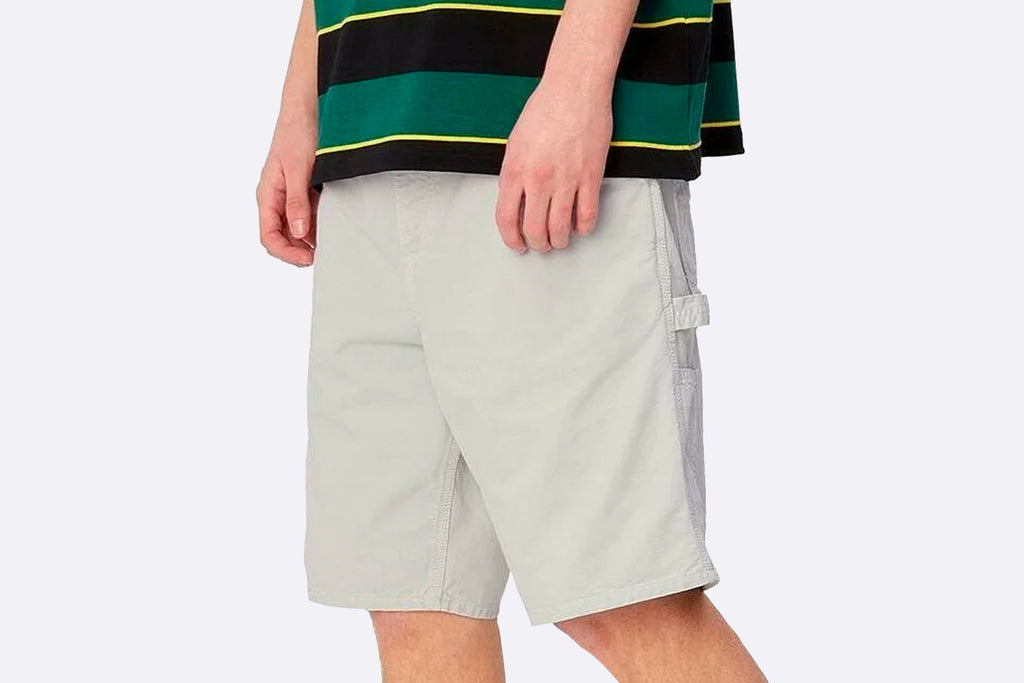 Carhartt WIP Single Knee Short Soni Silver