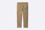 Carhartt WIP Abbott Pant Mosquetero Leather Rinsed