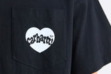 Carhartt WIP Amour Pocket T-shirt Black