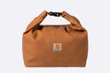 Carhartt WIP Canvas Roll-Up Insulated Bag Hamilton Brown