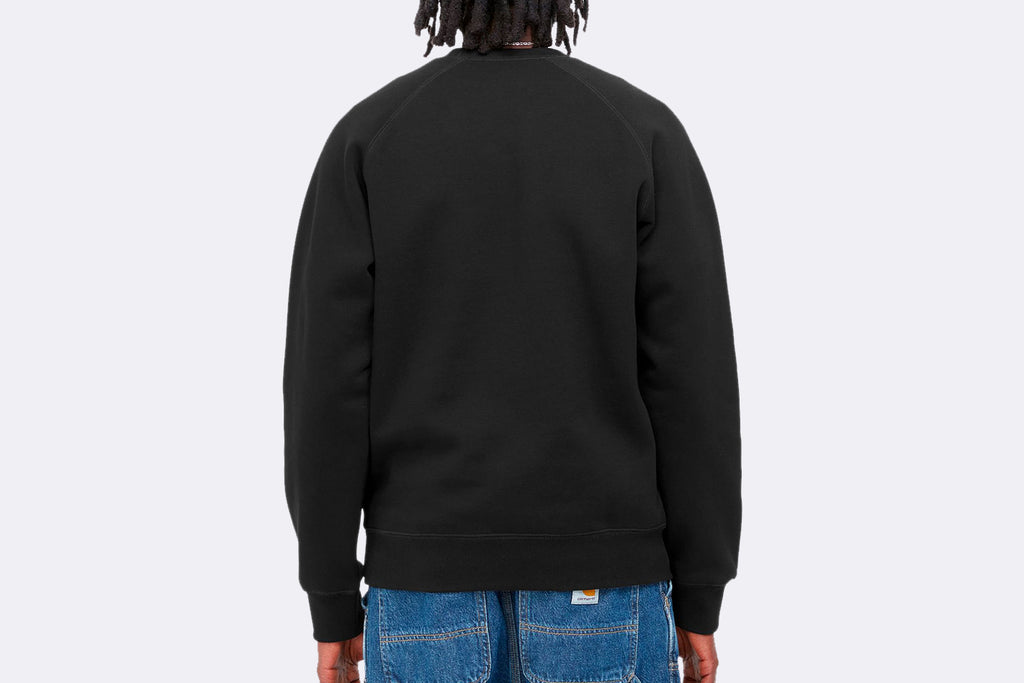 Carhartt WIP Chase Sweat Black Gold