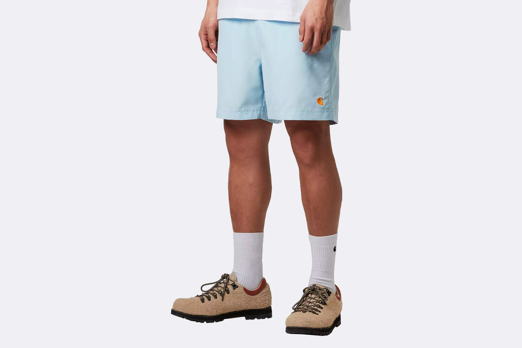 Carhartt WIP Chase Swim Trunks Air Sky Blue