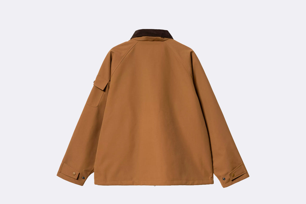 Carhartt WIP Clarton Jacket Hamilton Brown Tobacco