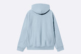 Carhartt WIP Hooded American Script Sweat Frosted Blue