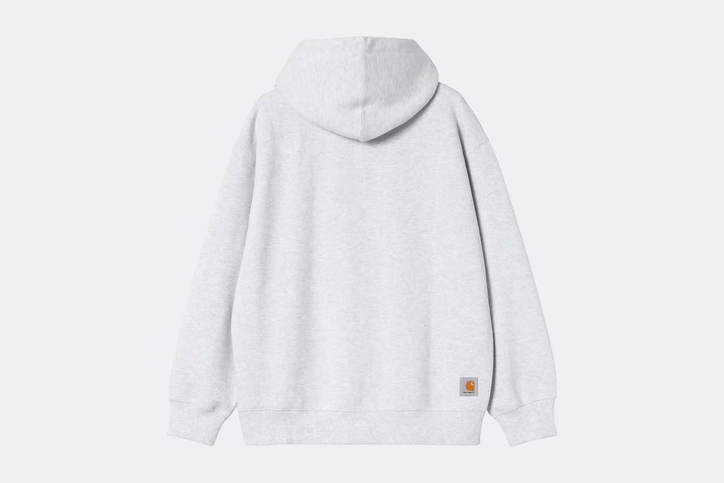 Carhartt WIP Hooded Mini Wip Sweat Jacket Ash Heather