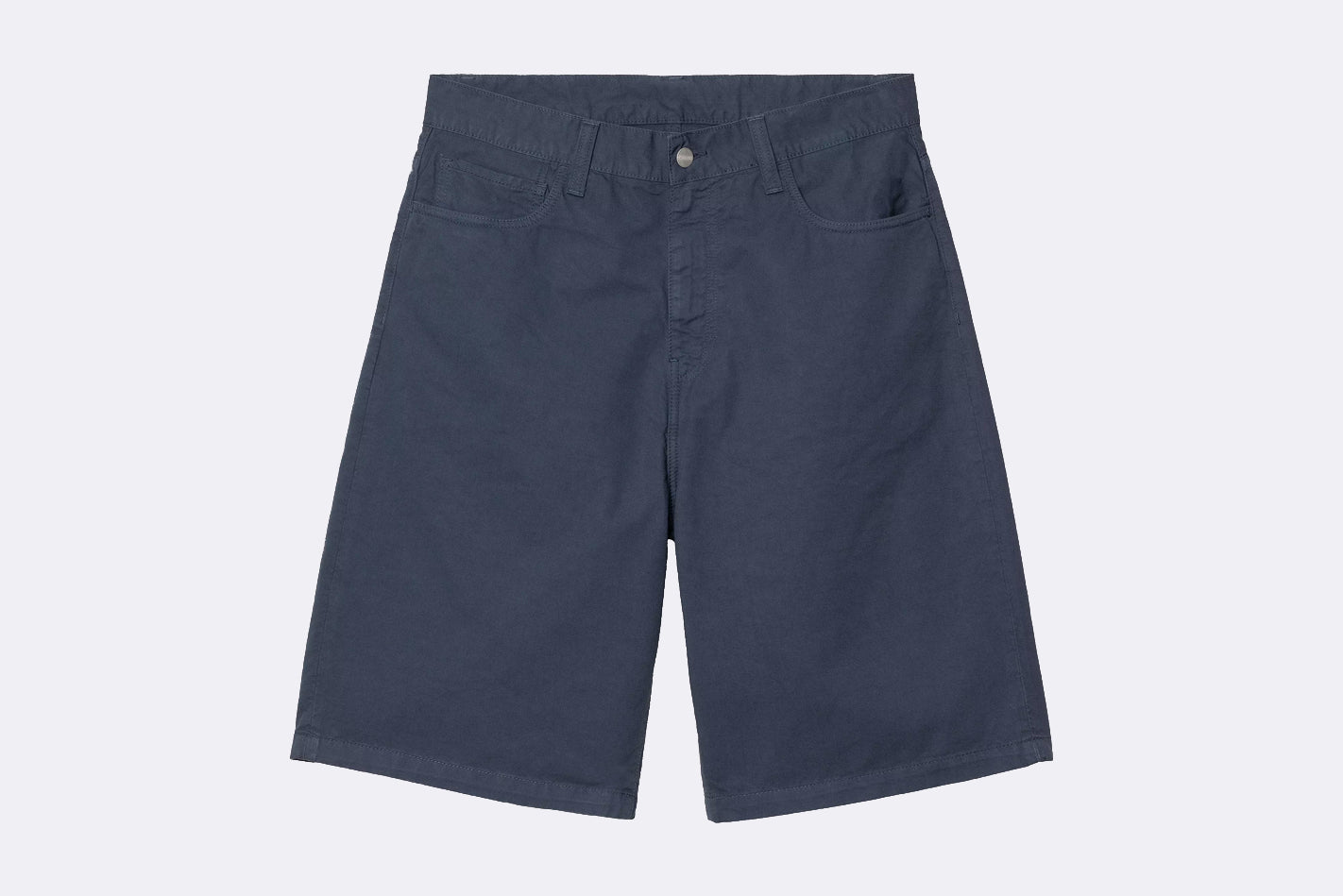 Carhartt WIP Landon Short Dusky Blue garment dyed