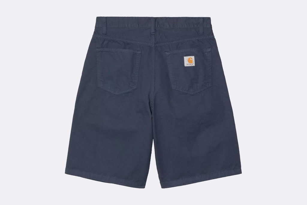 Carhartt WIP Landon Short Dusky Blue garment dyed