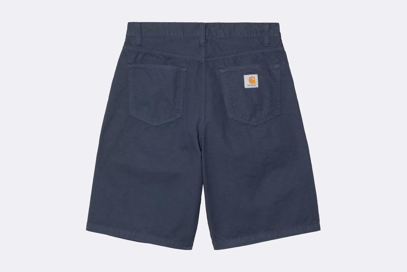 Carhartt WIP Landon Short Dusky Blue garment dyed