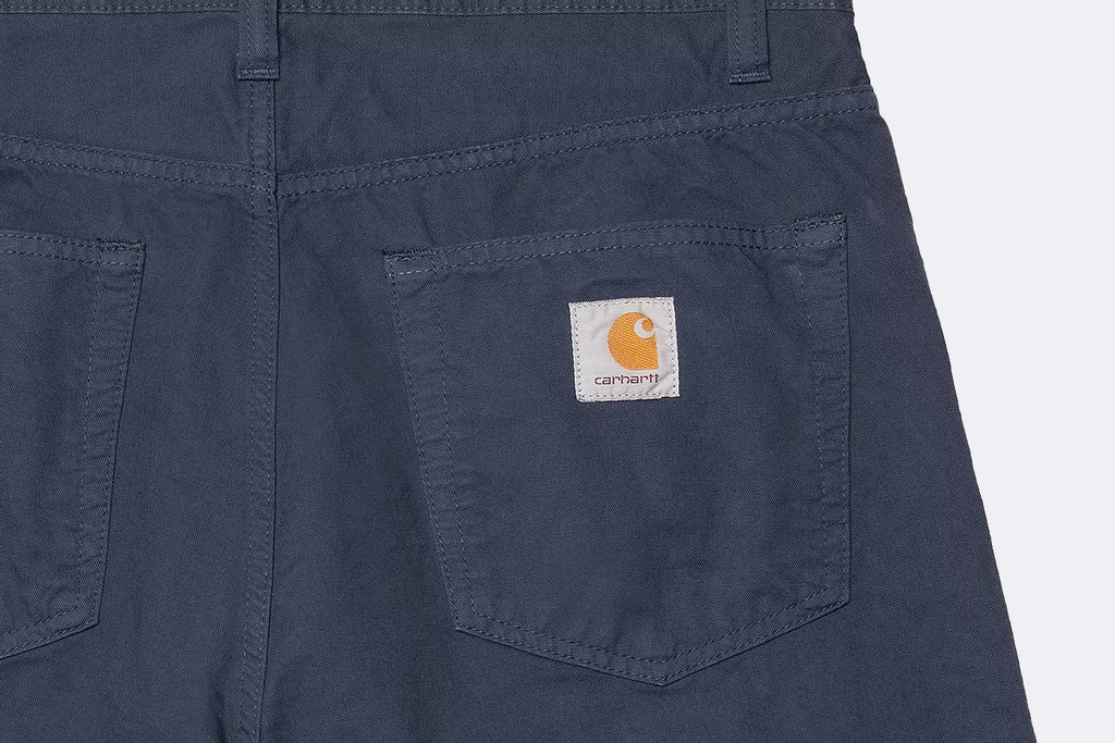 Carhartt WIP Landon Short Dusky Blue garment dyed