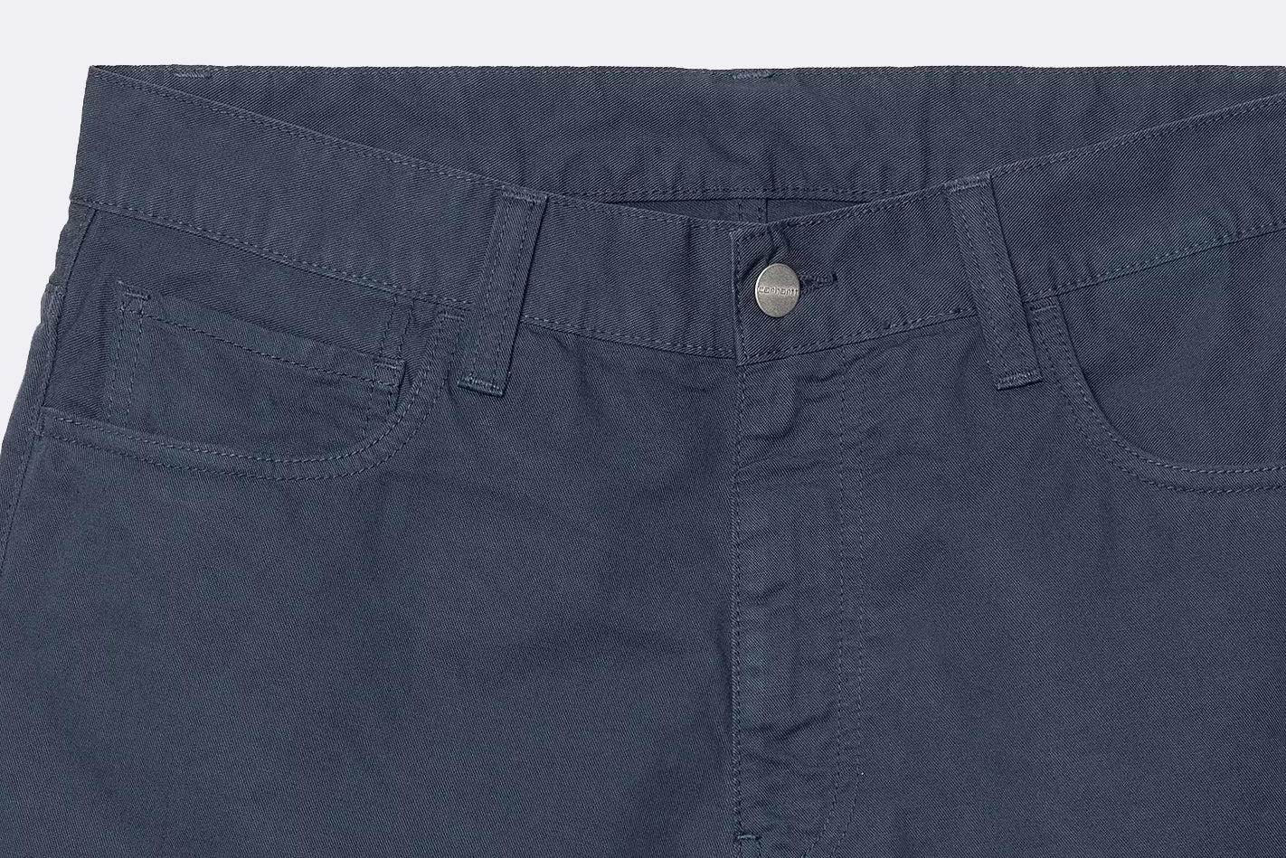 Carhartt WIP Landon Short Dusky Blue garment dyed