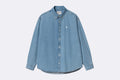 Carhartt WIP Lucas Shirt Blue bleached