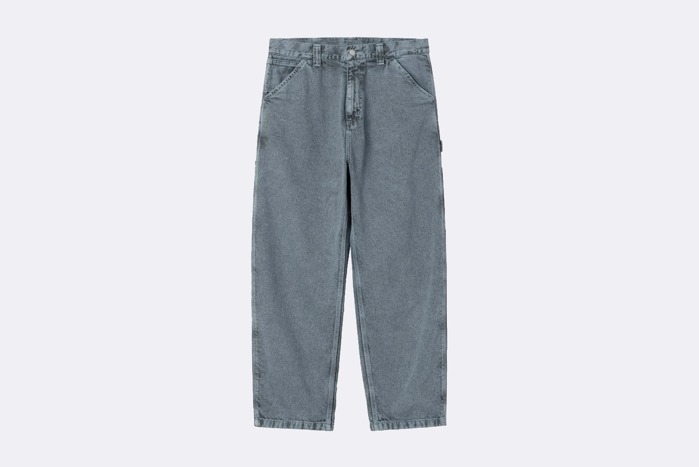 Carhartt WIP Single Knee Pant Black / Blue Fog