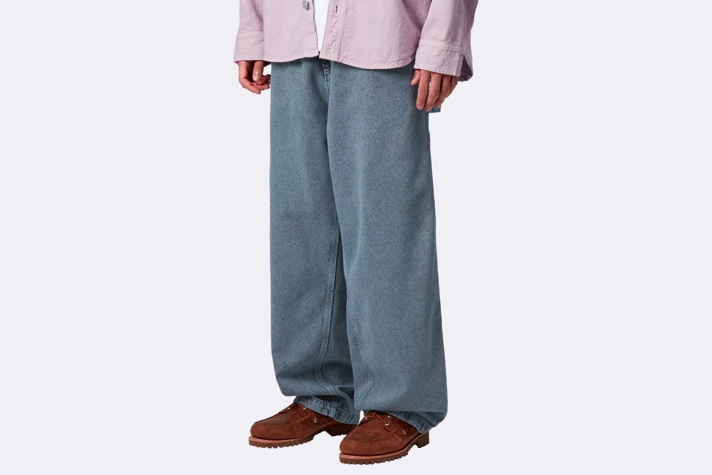 Carhartt WIP Single Knee Pant Black / Blue Fog