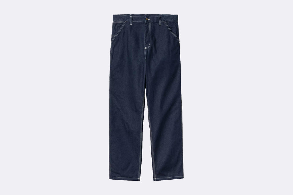 Carhartt WIP Single Knee Pant Blue rinsed
