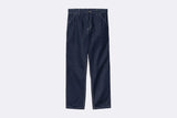 Carhartt WIP Single Knee Pant Blue rinsed