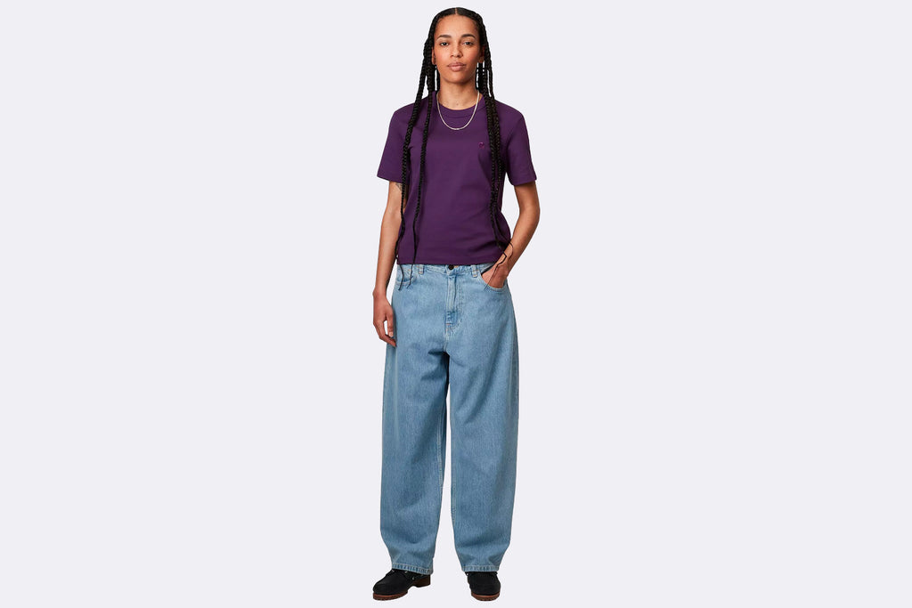 Carhartt WIP Wmns Brandon Pant Blue Stone Bleached
