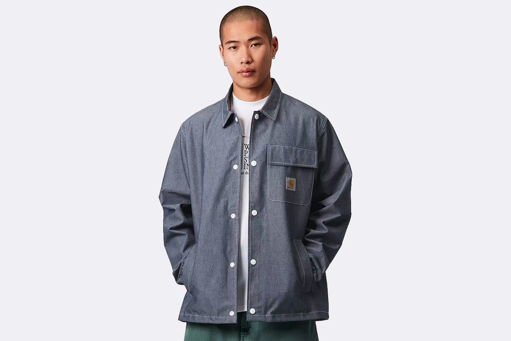 Carhartt WIP Blake Coach Jacket Blue